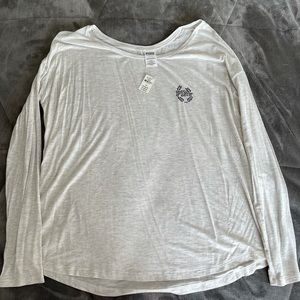 Pink Graphic Long Sleeve Tee